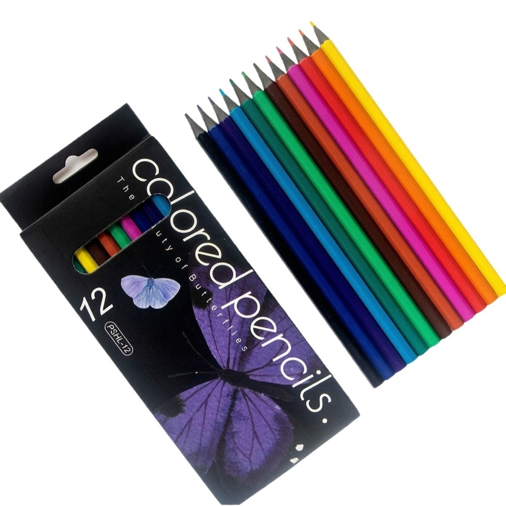 Oil-Based Colored Pencils Set